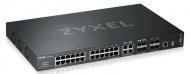 ZYXEL ZYXEL XGS4600-32 L3 Managed Switch, 28 port Gig and 4x 10G SFP+, stackable, dual PSU , 